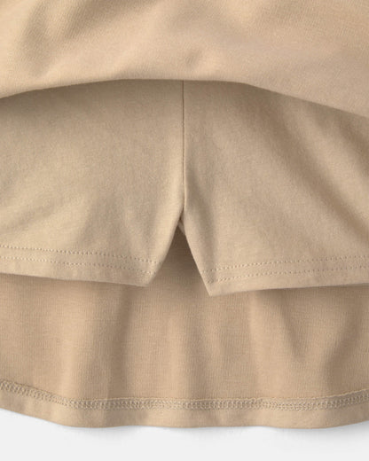 Toddler Girl Uniform Ponte Skort - Khaki
