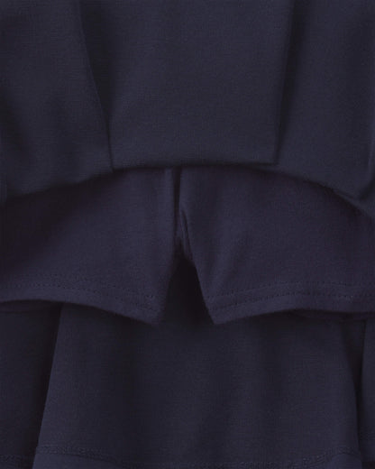 Toddler Girl Uniform Ponte Skort - Navy