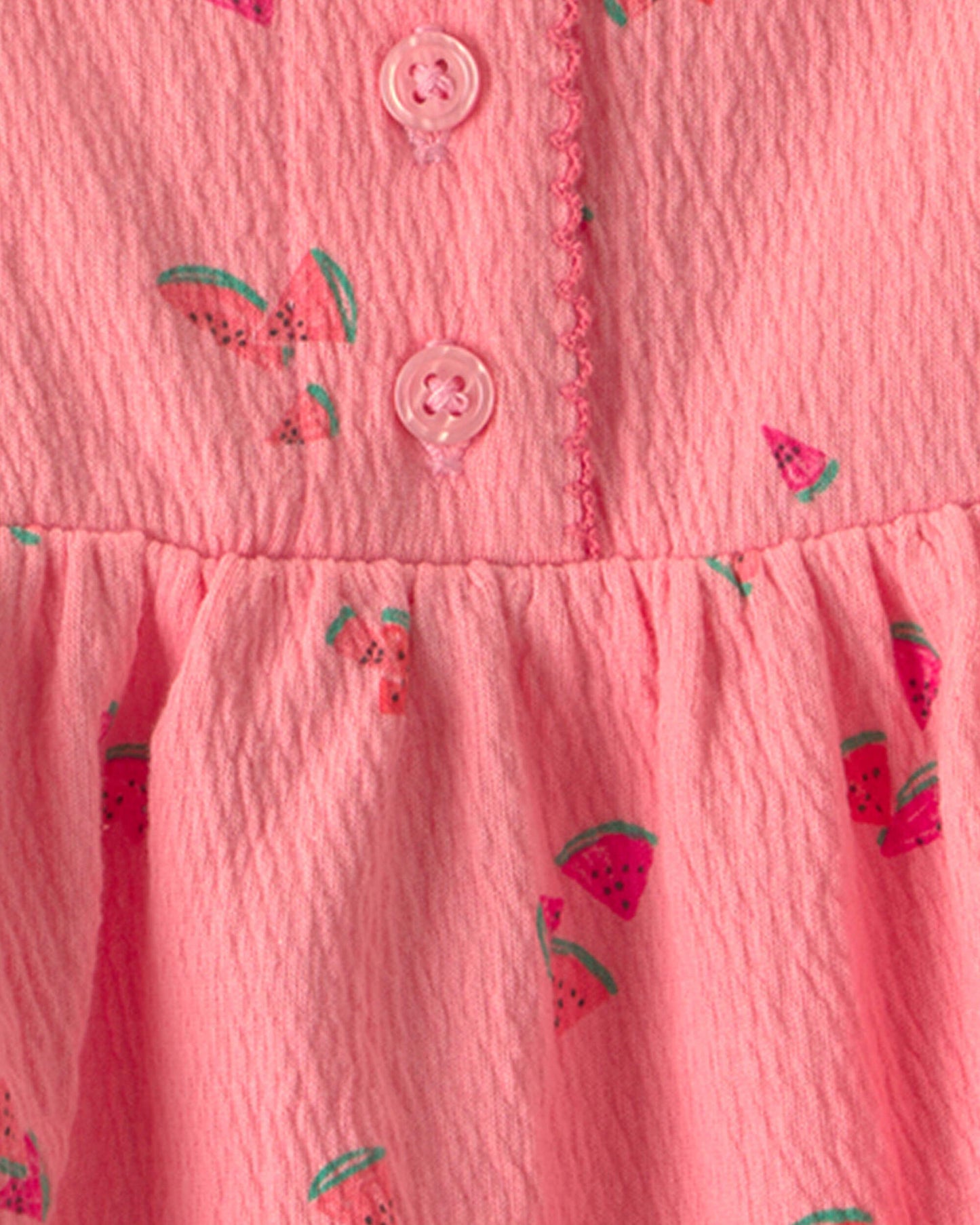 Toddler Girl Watermelon Tank Top - Coral
