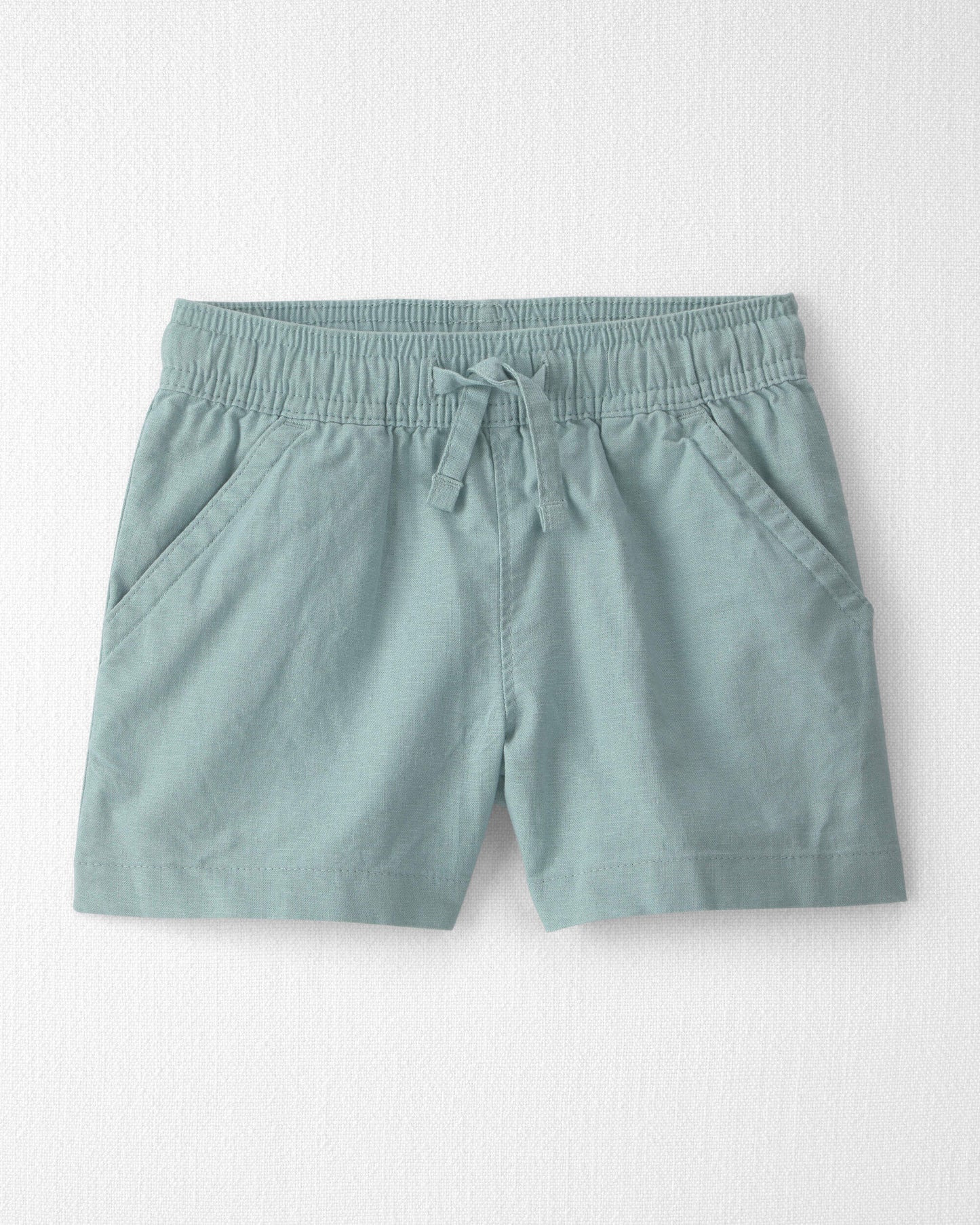 Toddler Boy 2-Piece Knit Top & Short Set Made with Organic Cotton in Stripes