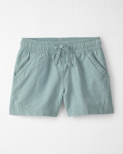 Toddler Boy 2-Piece Knit Top & Short Set Made with Organic Cotton in Stripes