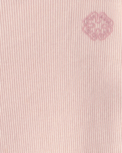 Toddler Girl OshKosh Logo Ribbed Tee - Pink