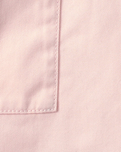 Toddler Girl Twill Button-Up Utility Dress - Pink