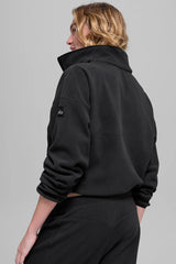 Polar Fleece Retreat Cover Up - Black