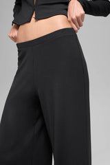 Mid-Rise Dreamlight Straight Pant - Black