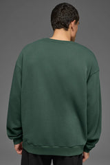 Chill Crew Neck Pullover - Clover Green