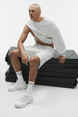 Unisex Throwback Sock - White/Black
