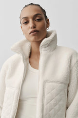 Sherpa Edge Bomber - Ivory