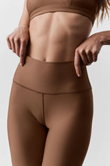 7/8 High-Waist Airlift Legging - Sun Kissed Brown
