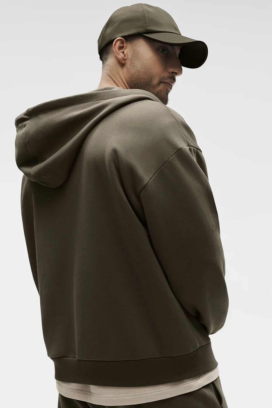 Accolade Full Zip Hoodie - Olive Tree