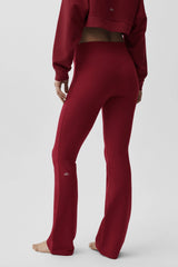 Sway Bootcut Sweatpant - Summer Romance Red