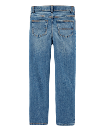 Kid Medium Wash Straight-Leg Jeans