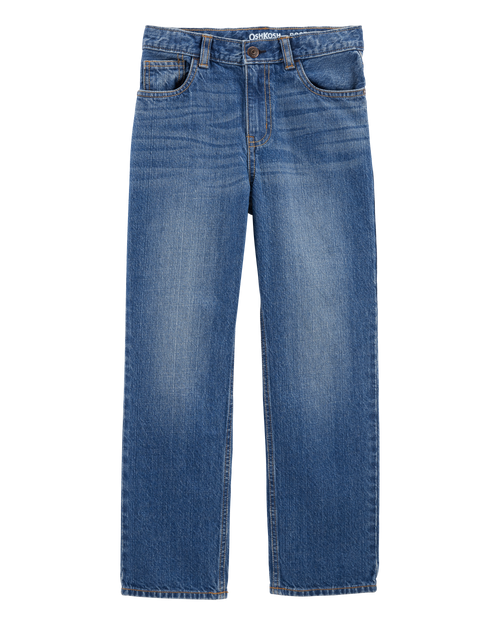 Boys Medium Wash BootCut Jeans