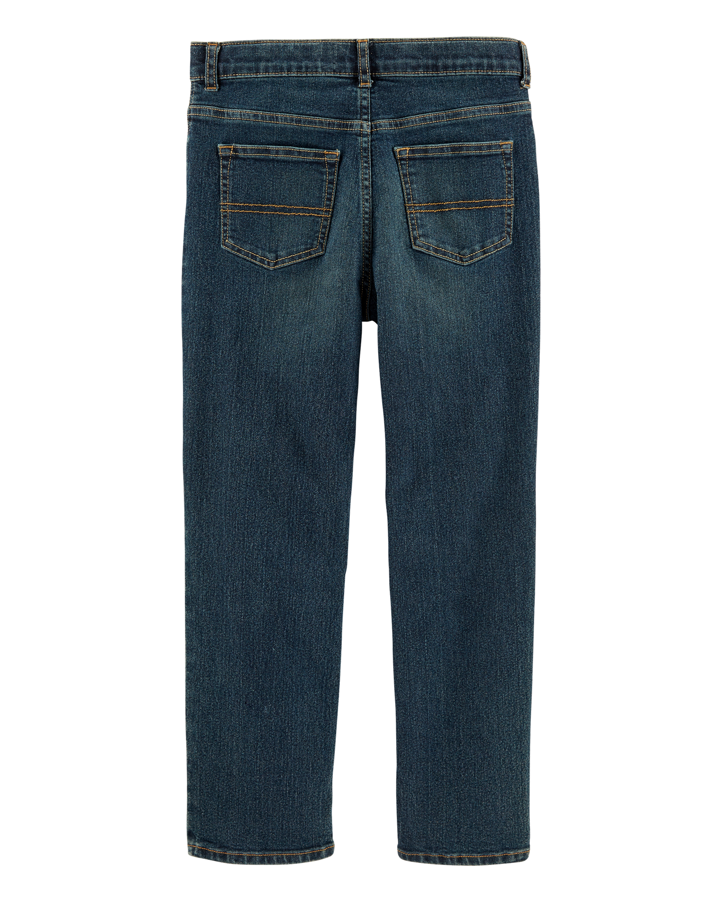 Kid Husky Fit Straight Jeans in Dark Rinse