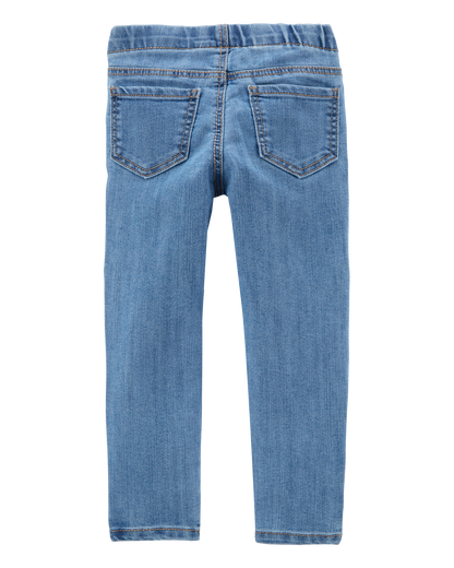Kid Medium Blue Wash Skinny-Leg Jegging