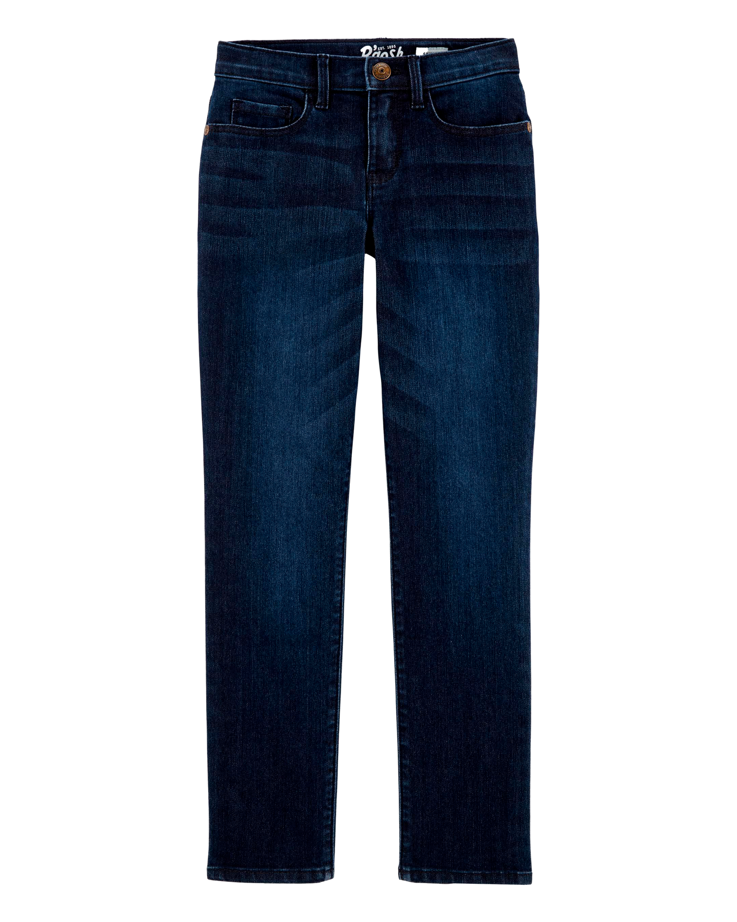 Kid Dark Wash Slim-Fit Skinny-Leg Jeans