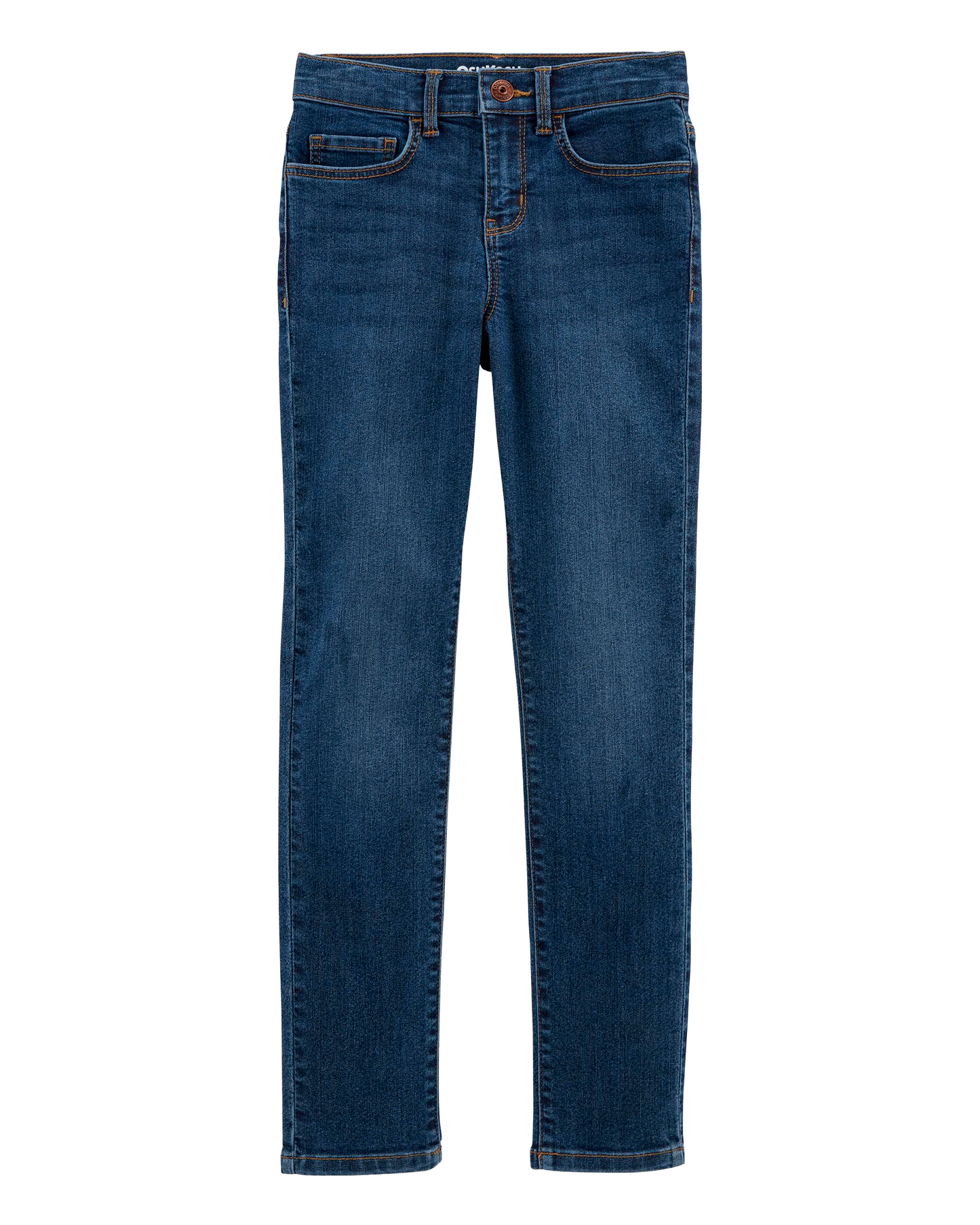 Kid Dark Blue Wash Super Skinny-Leg Jeans