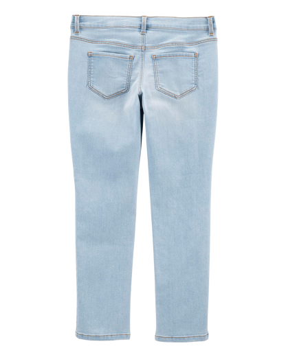 Kid Blue Ice Wash Plus-Fit Skinny-Leg Jeans