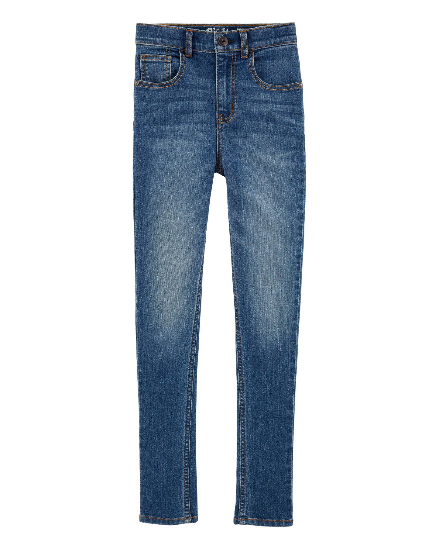 Kid Medium Blue Wash Skinny-Leg Jeans
