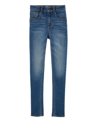Kid Medium Blue Wash Skinny-Leg Jeans