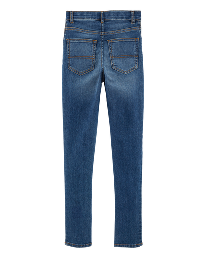 Kid Medium Blue Wash Skinny-Leg Jeans