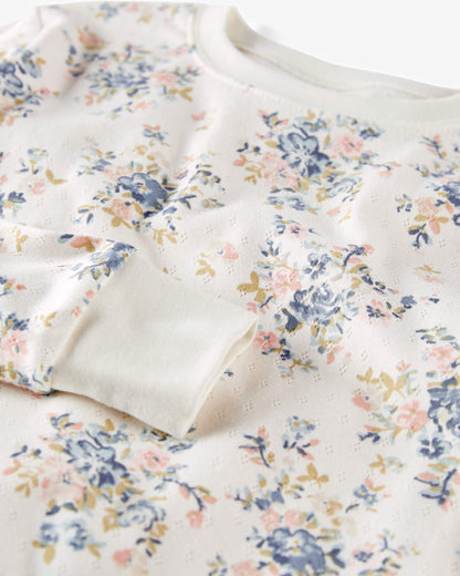 Girls Organic Cotton Pajamas Set