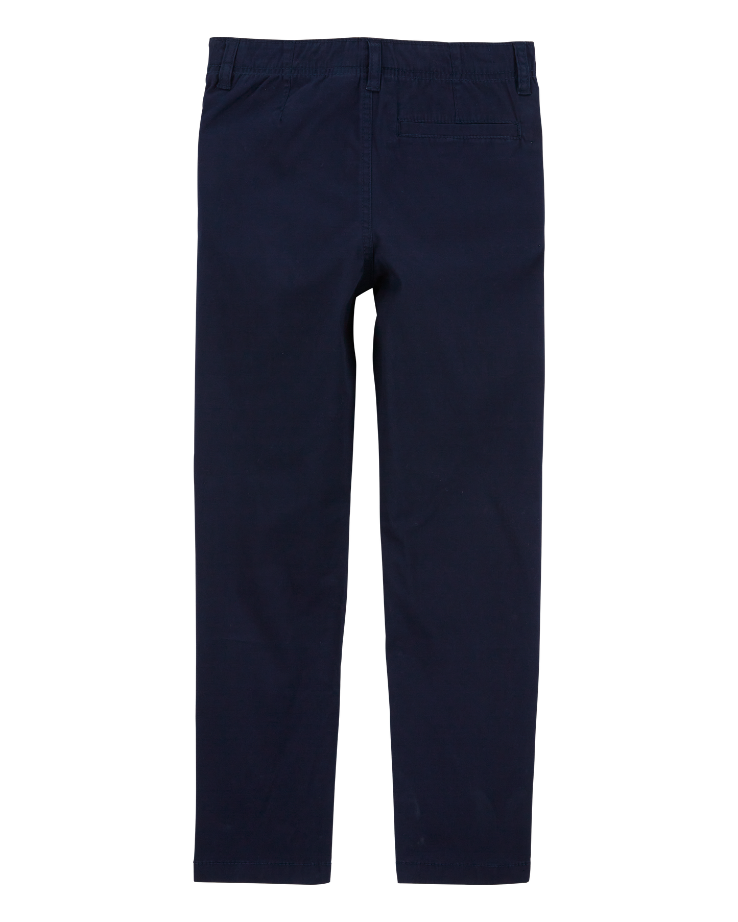 Boys Husky Fit Stretch Chino Pants - Navy