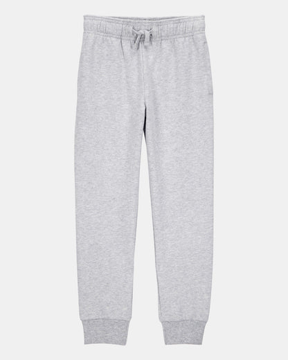 Boys Pull-On Drawstring Joggers - Grey