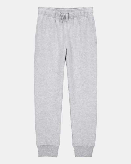 Boys Pull-On Drawstring Joggers - Grey