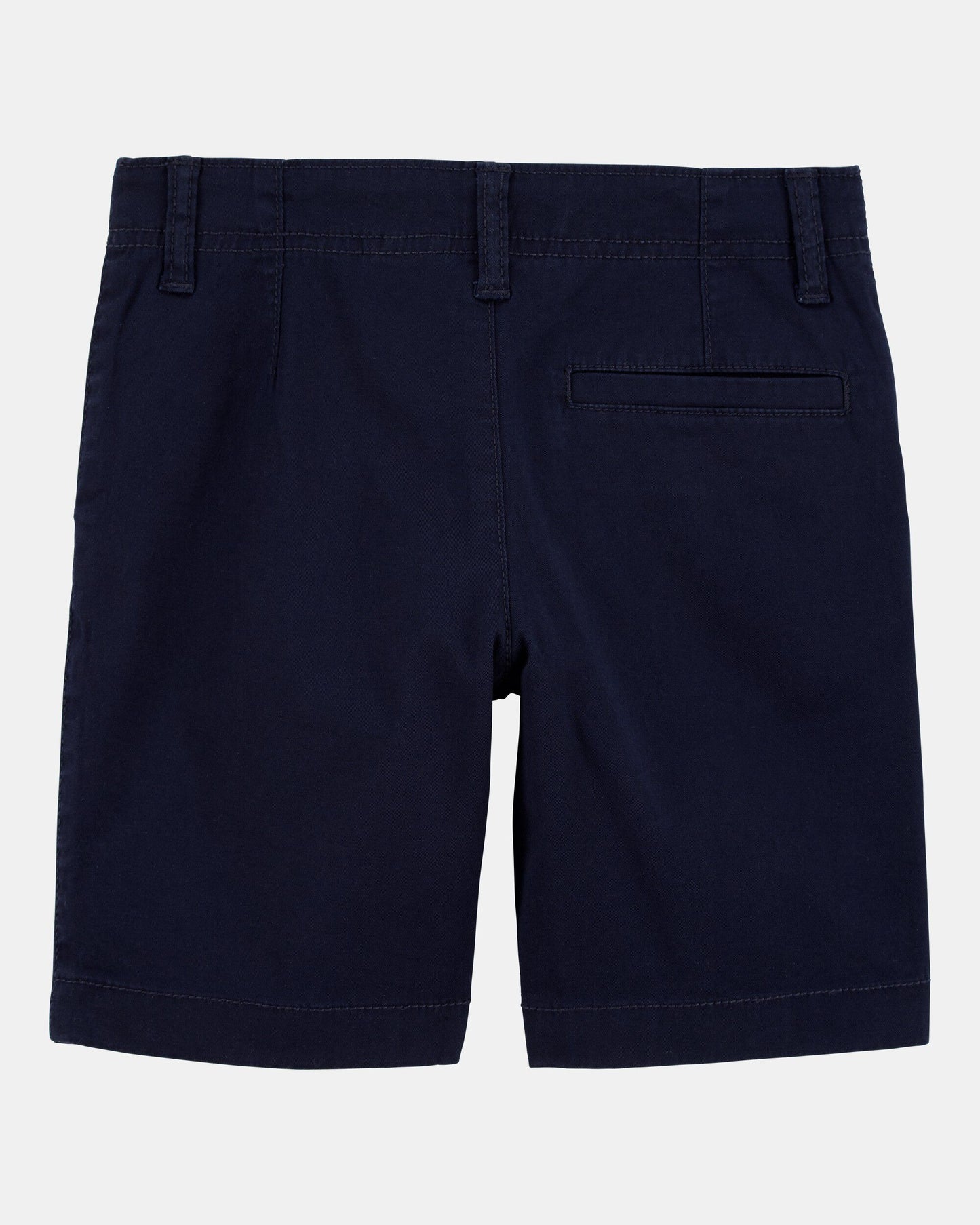 Kid  Stretch Chino Uniform Shorts - Navy