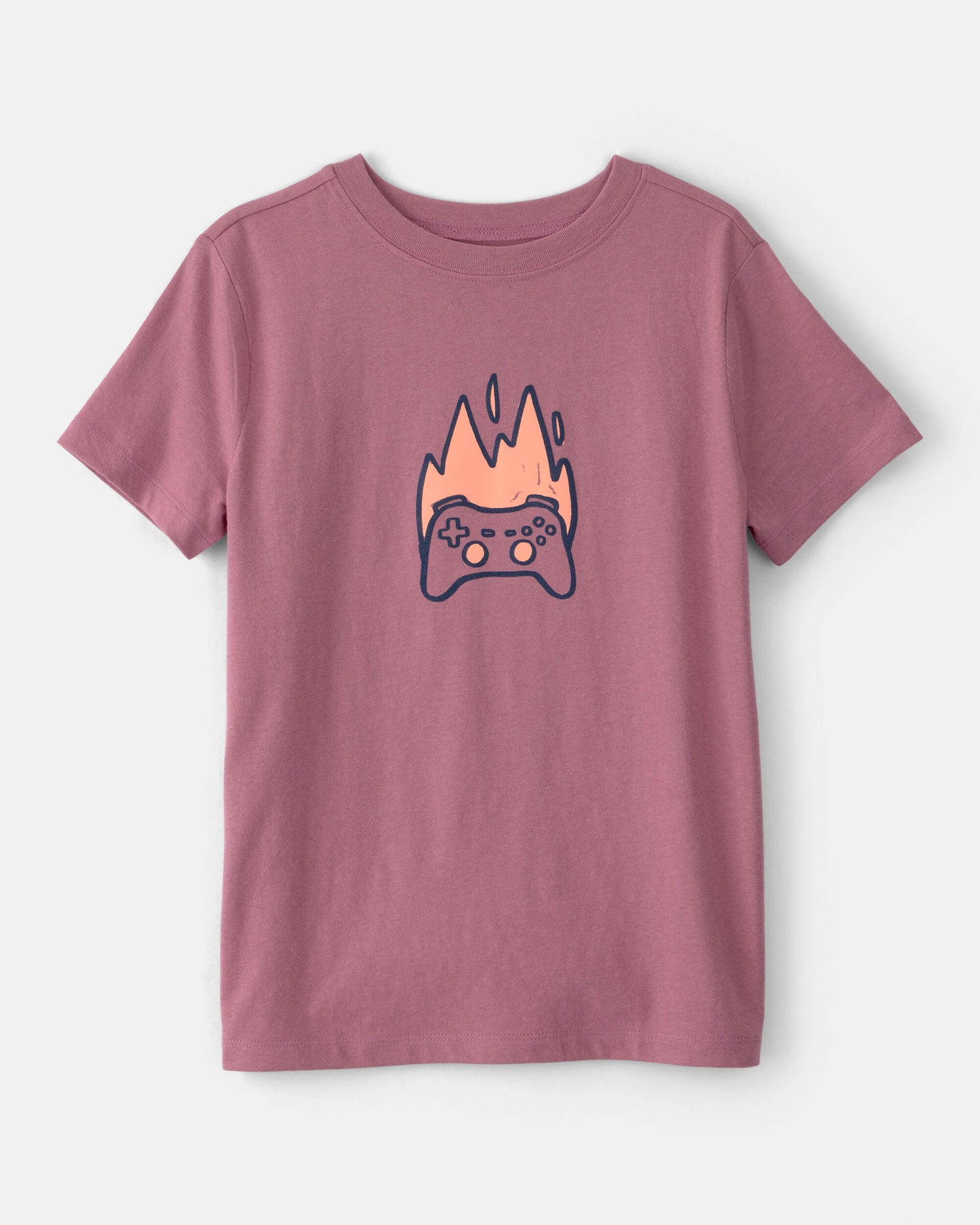 Boys Game Controller Graphic Tee - Red