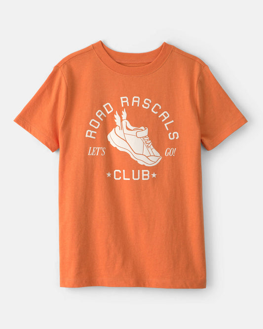 Boys Sneaker Graphic Tee - Orange