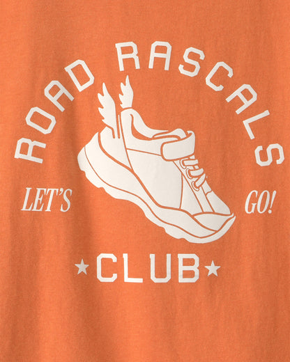 Boys Sneaker Graphic Tee - Orange