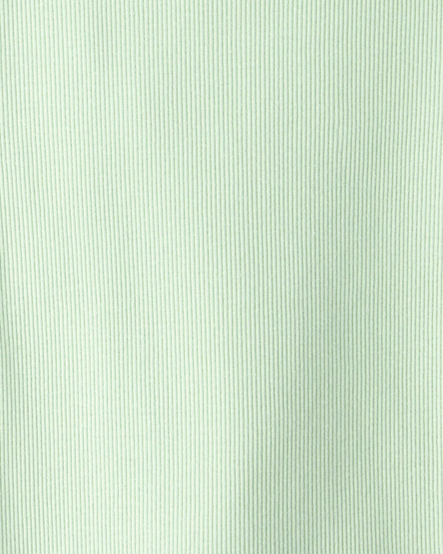Girls Rib Top - Green