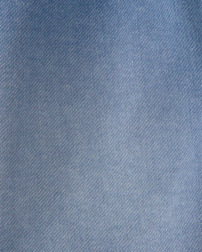 Girls Denim Drawstring Pull-On Shorts - Medium Wash
