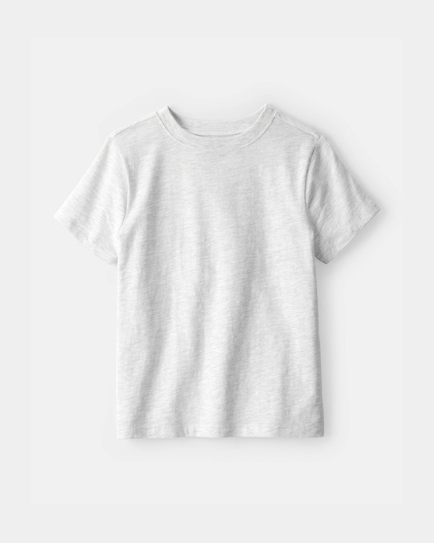 Kids Solid T-Shirt - Grey