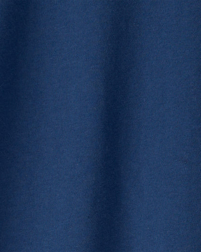 Kids Solid T-Shirt - Blue