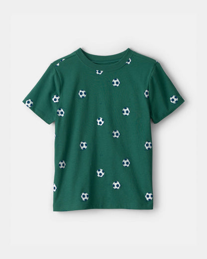 Kids Soccer T-Shirt - Green