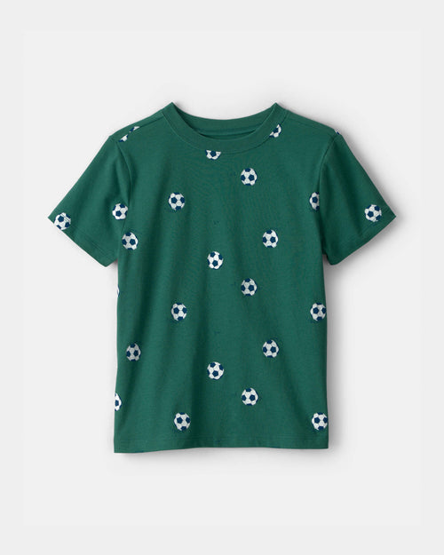 Kids Soccer T-Shirt - Green