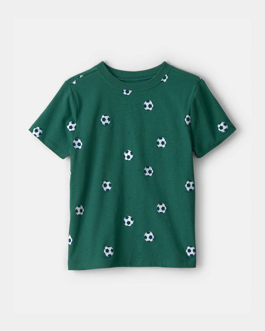 Kids Soccer T-Shirt - Green