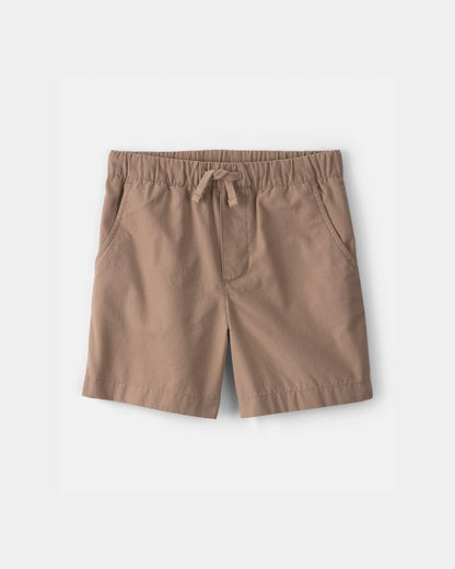 Boys Canvas Shorts - Dark Khaki
