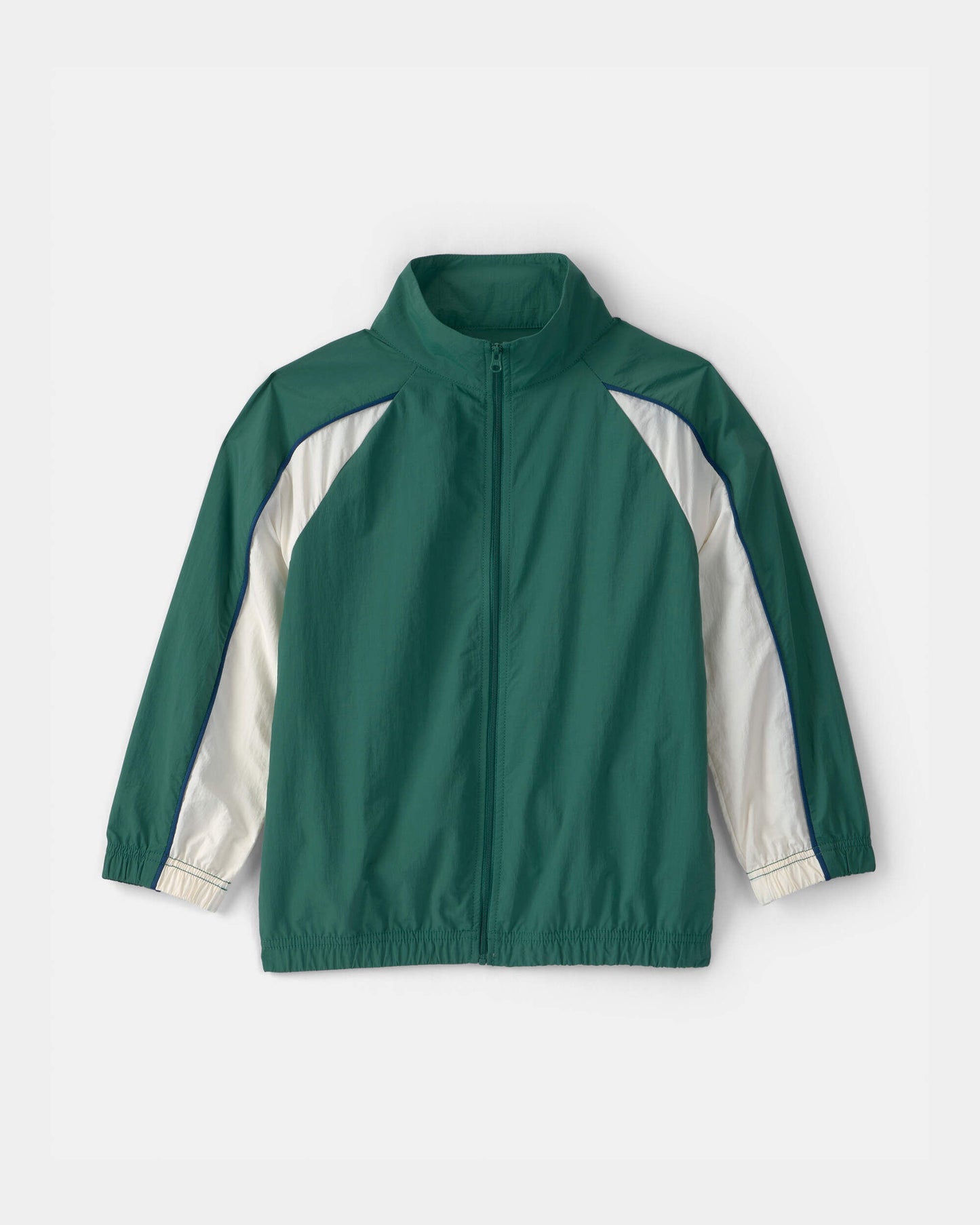 Boys Colourblock Active Windbreaker - Green