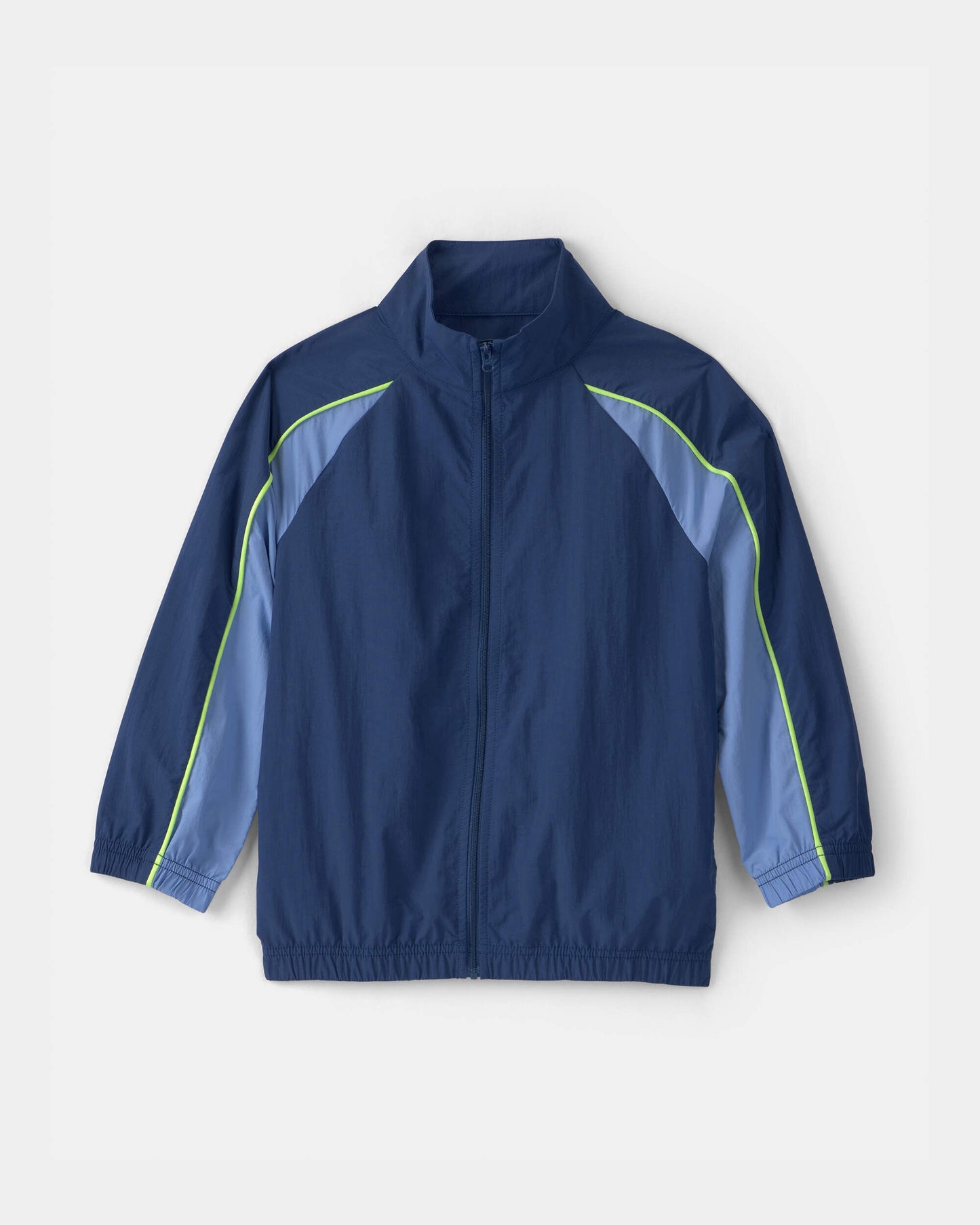 Boys Colourblock Active Windbreaker - Blue