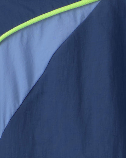 Boys Colourblock Active Windbreaker - Blue