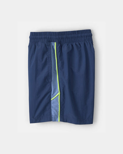 Boys Colourblock Active Shorts - Blue