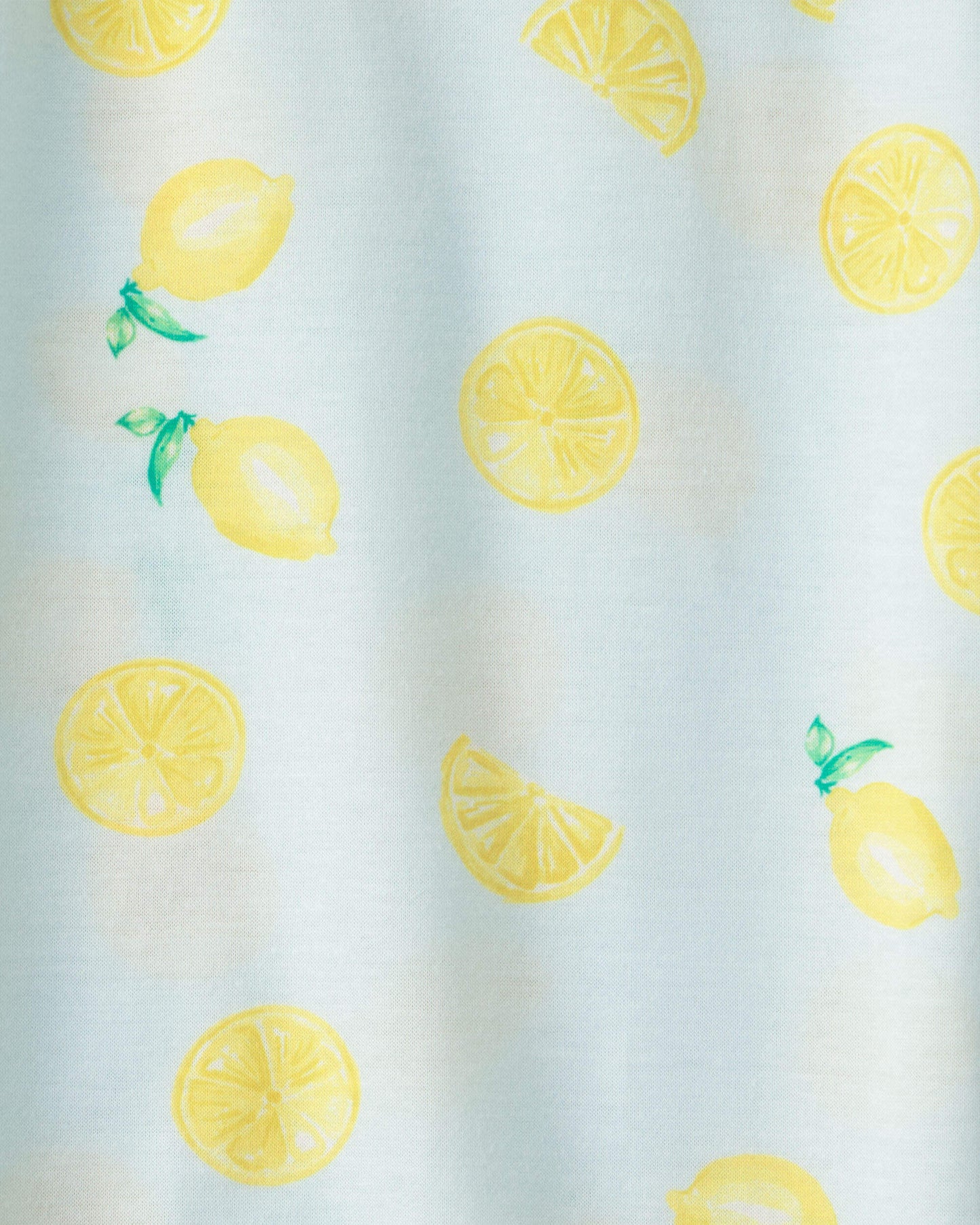 Girls 2-Pack Lemon Loose Fit Night Gown - Blue/Yellow