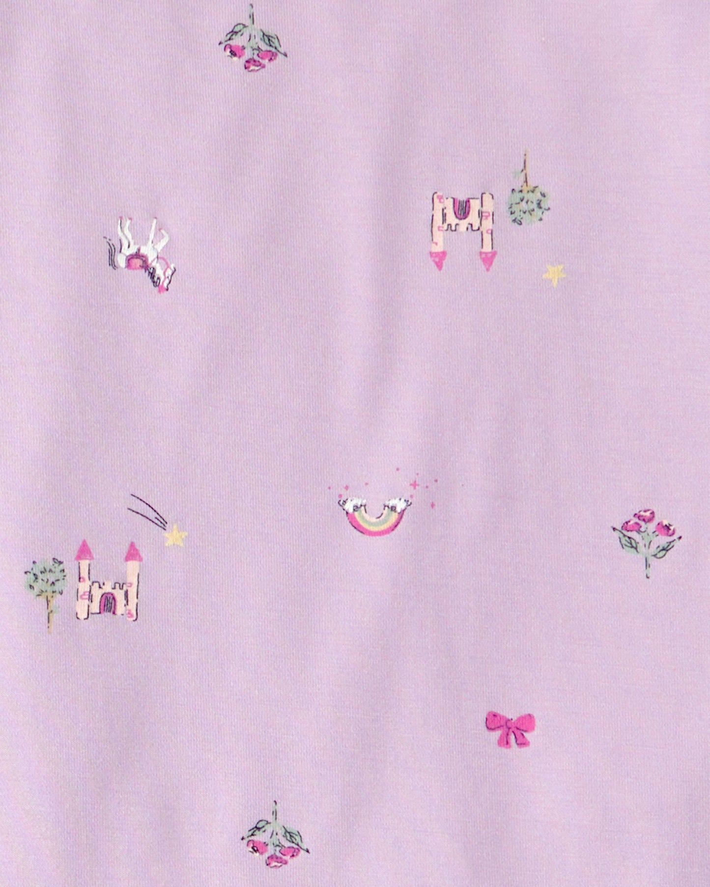 Girls Fairytale PurelySoft 2-Piece Pajama Set - Purple