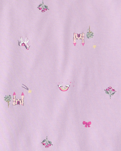 Girls Fairytale PurelySoft 2-Piece Pajama Set - Purple