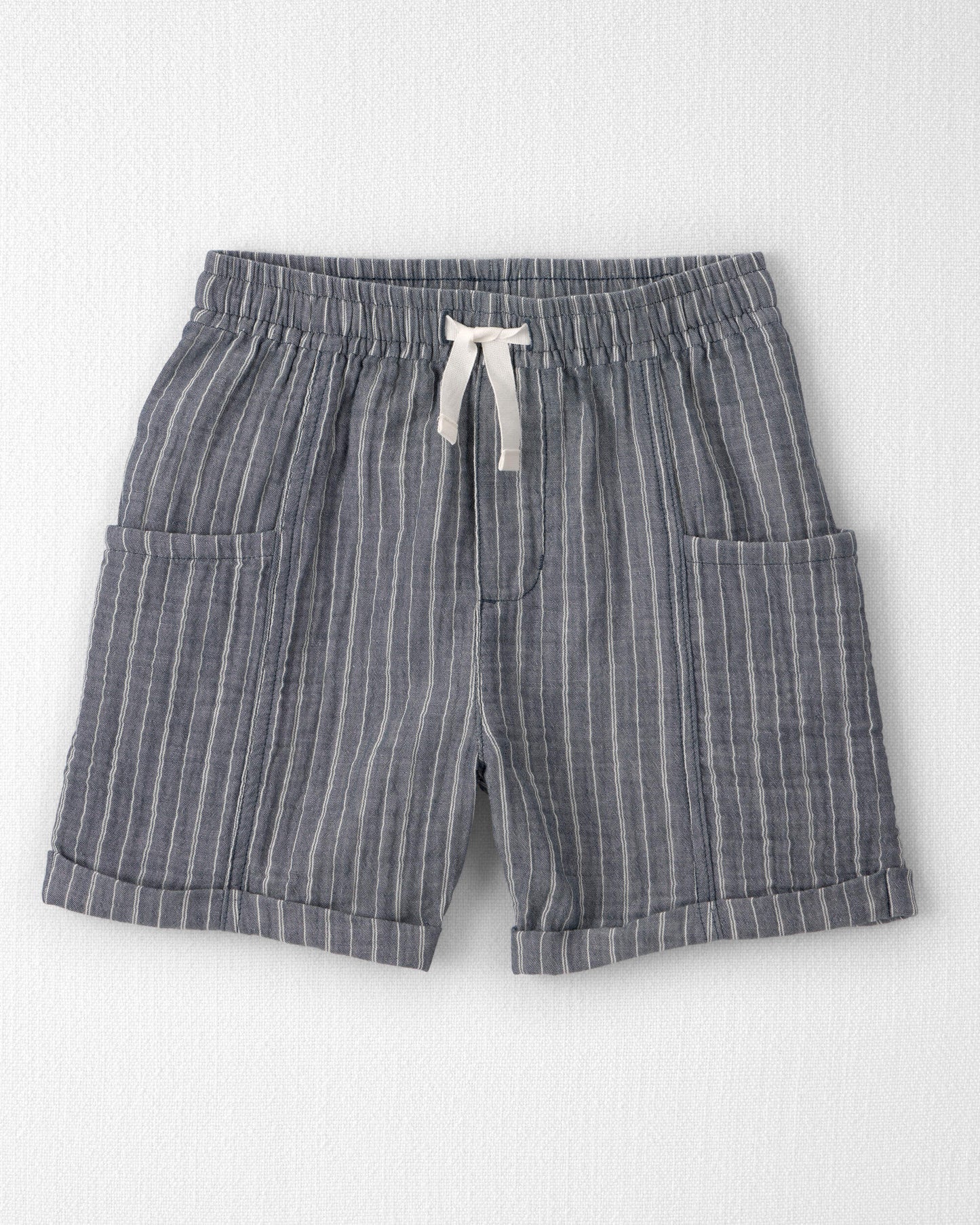 Boys 2-Piece Organic Cotton Gauze Top & Short Set