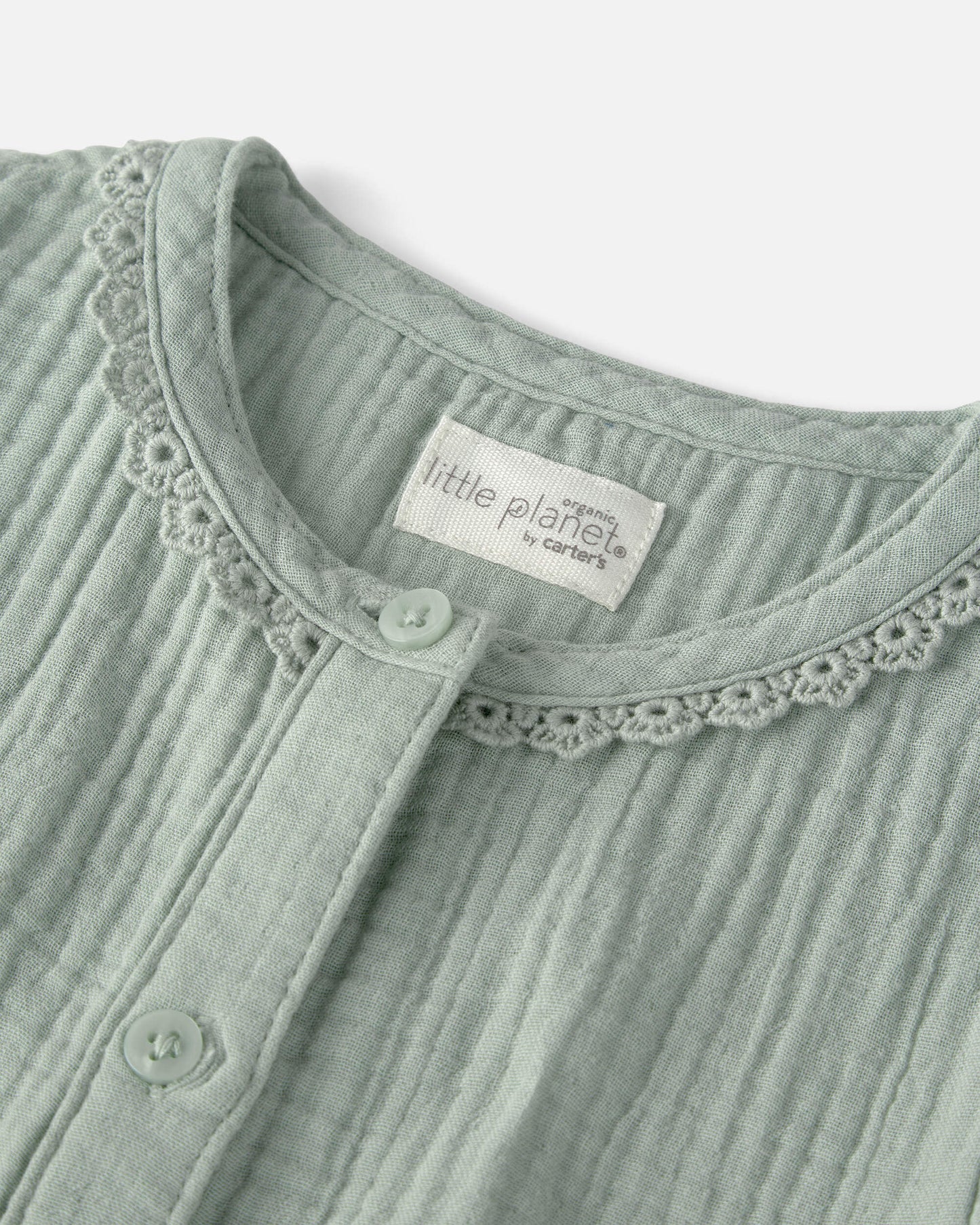 Girls Organic Cotton Gauze Dress